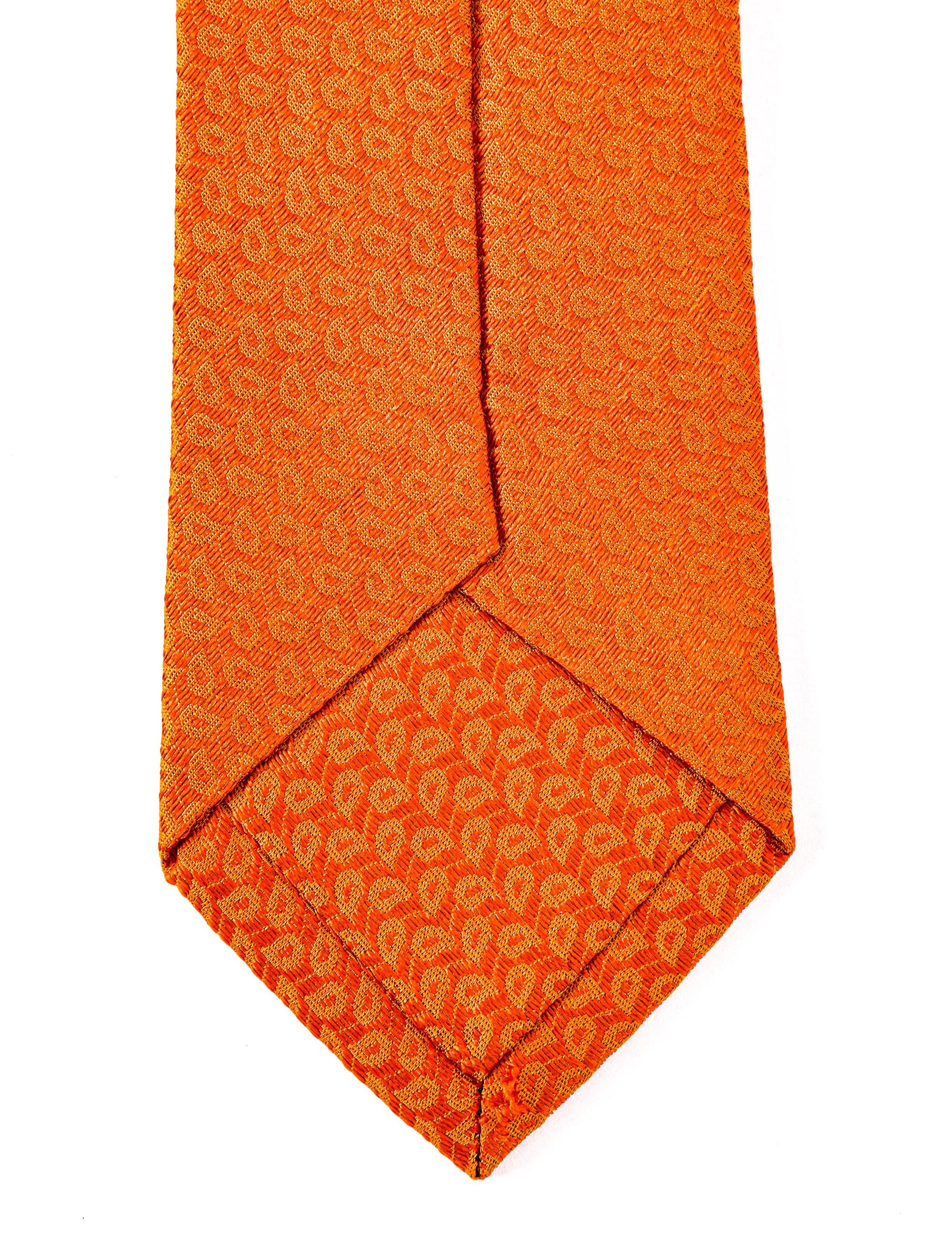 Turuncu İpek Kravat