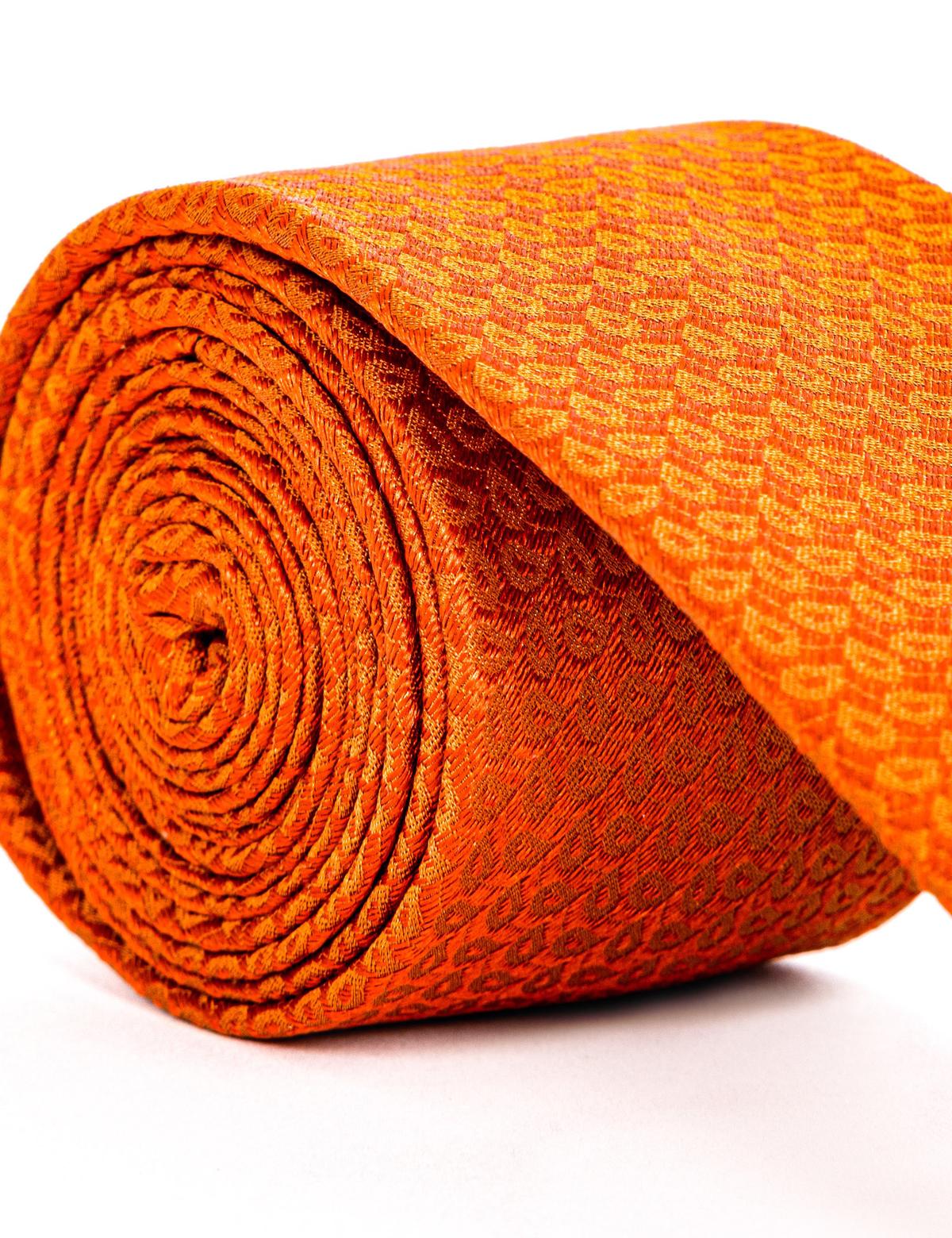 Turuncu İpek Kravat - 50273279002