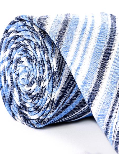Mavi İpek Kravat - 50273281001
