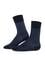 Erkek Bambu Karışımlı Lacivert Soket Desenli Çorap