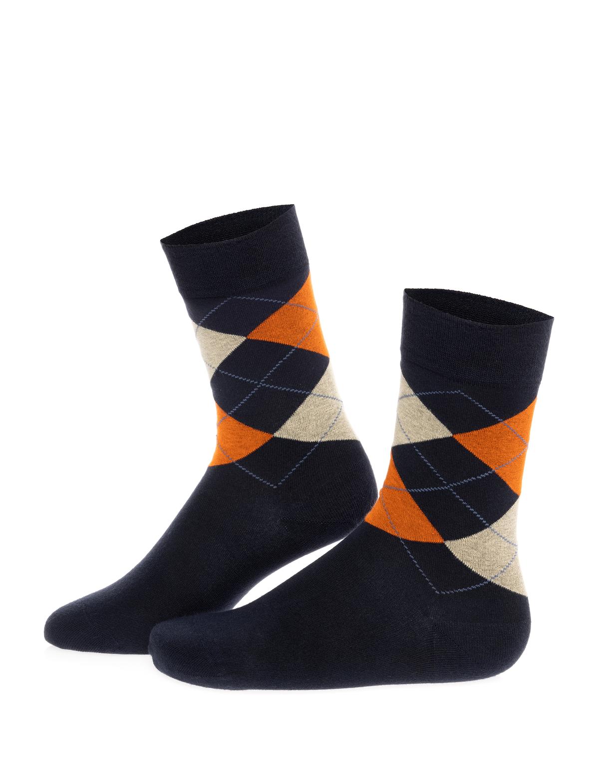 Erkek Lacivert Çorap