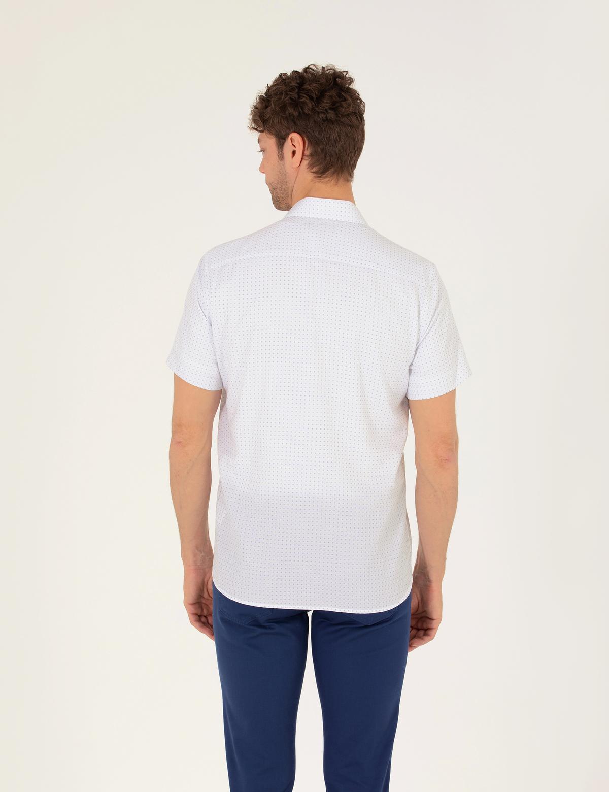 Mavi Regular Fit Kısa Kollu Gömlek - 50255276018