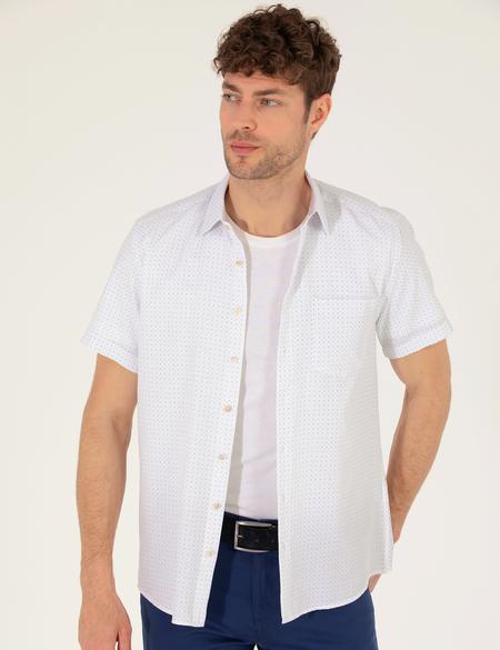 Mavi Regular Fit Kısa Kollu Gömlek - 50255276018