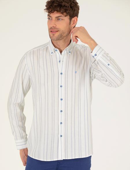 Mavi Regular Fit Uzun Kollu Gömlek - 50264955025