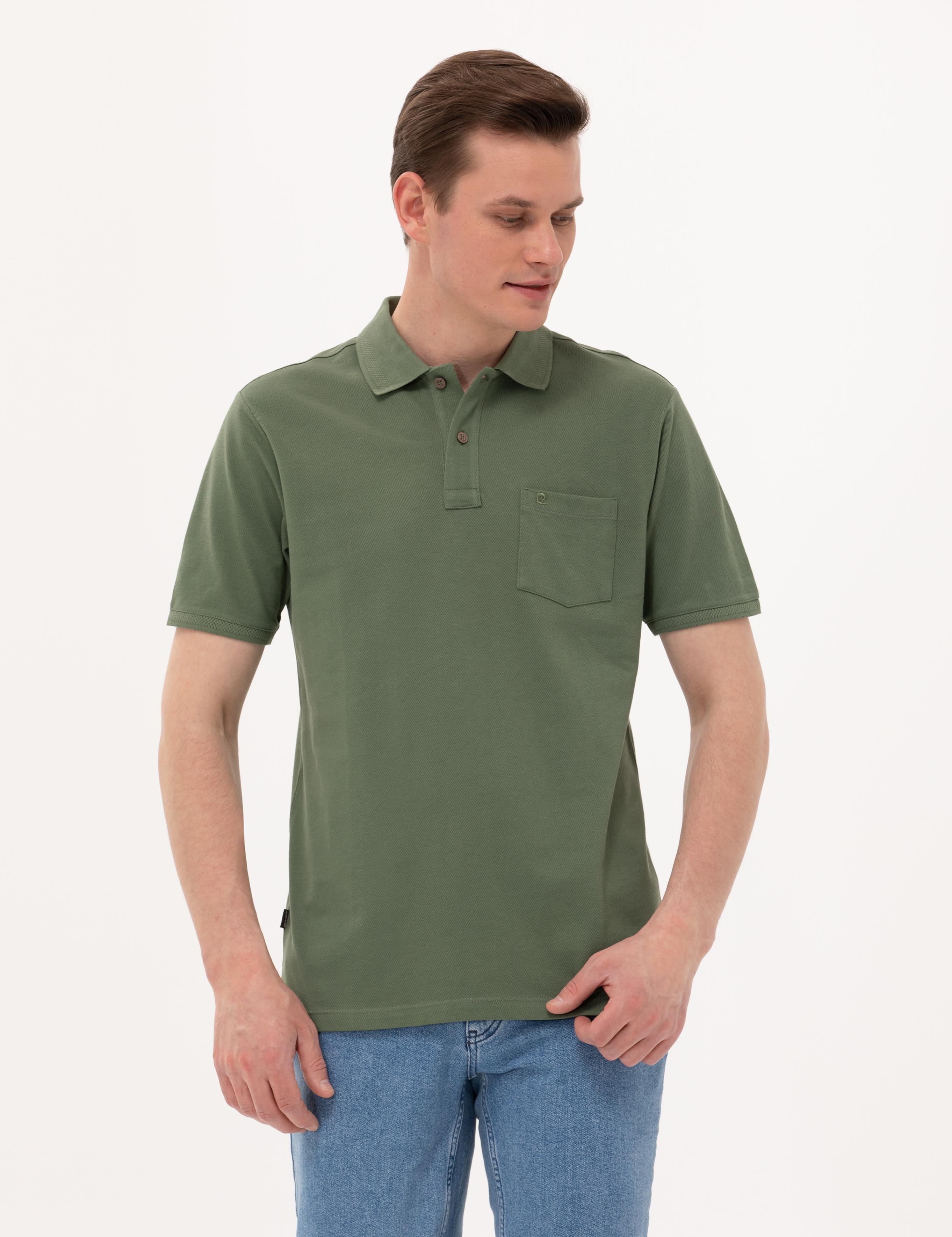 Haki Regular Fit Basic Tişört