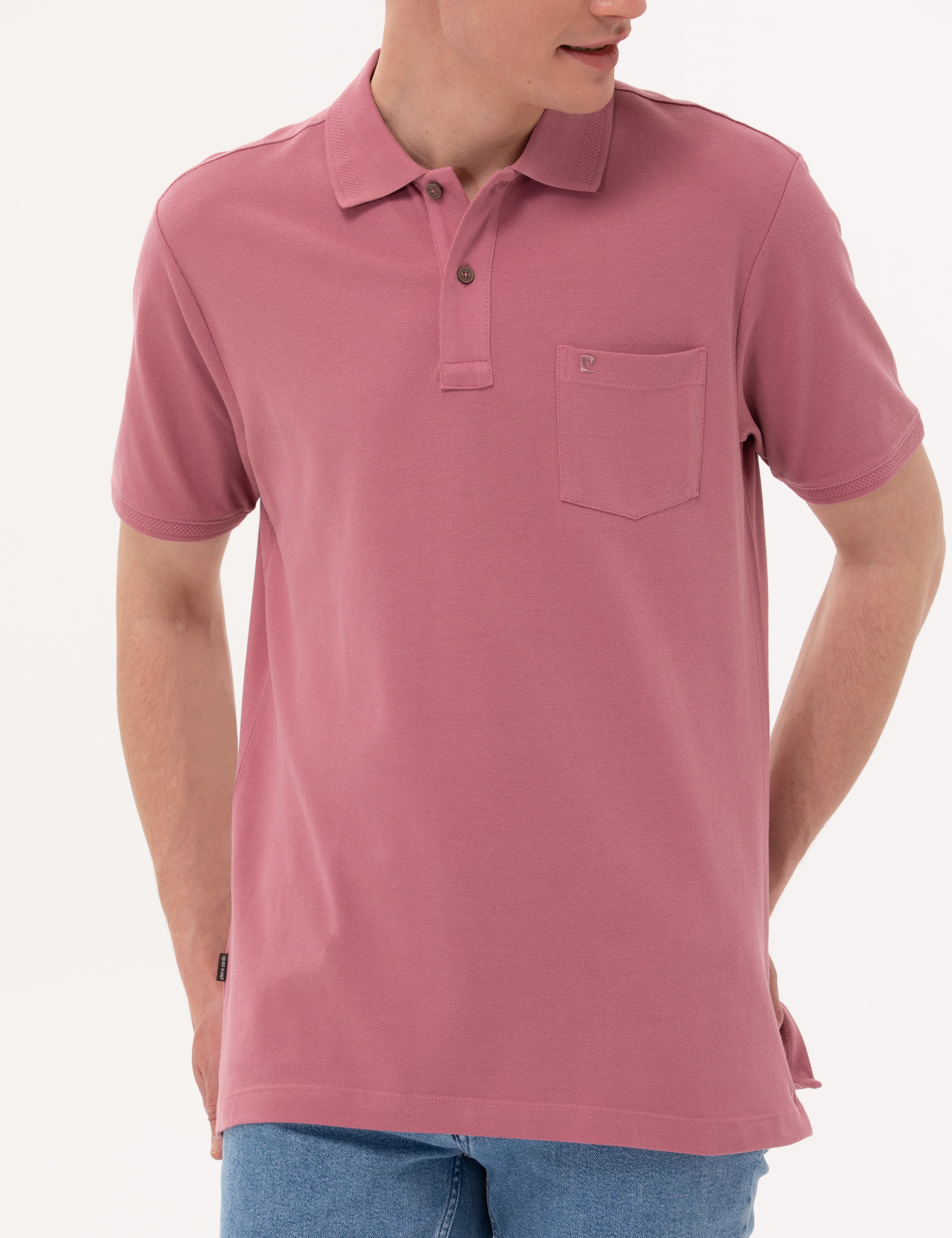 Gül Kurusu Regular Fit Basic Tişört - Image 6