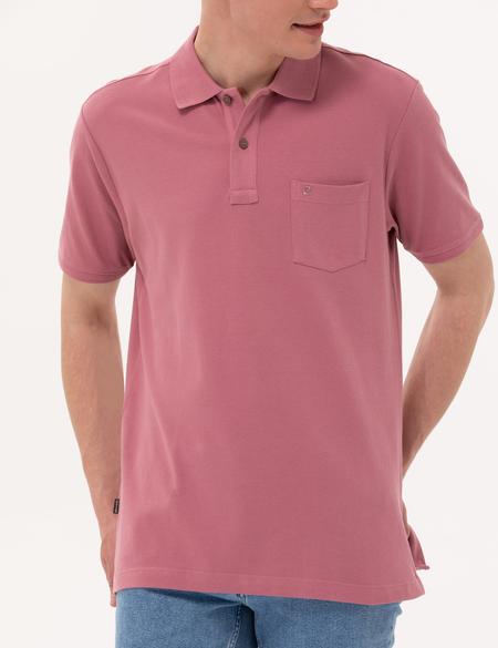 Gül Kurusu Regular Fit Basic Tişört - 50250209098