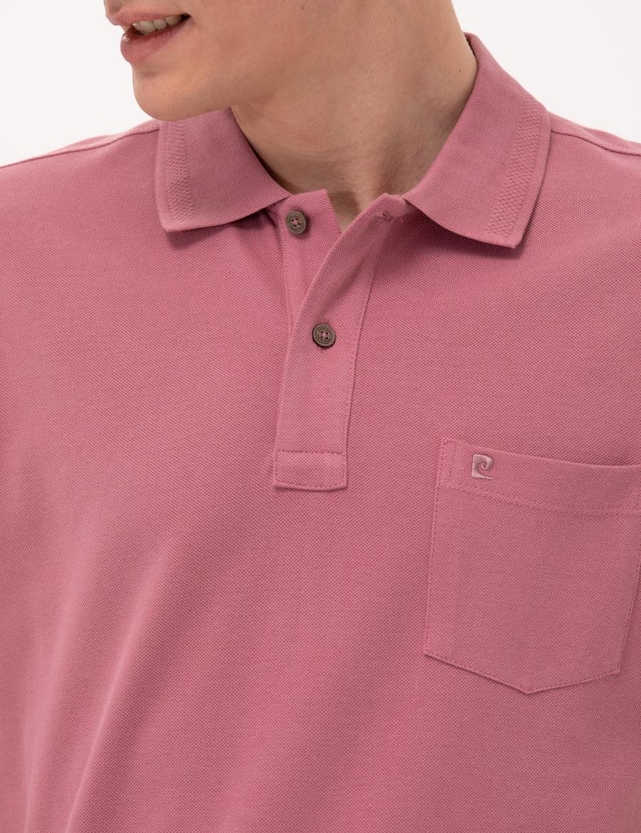 Gül Kurusu Regular Fit Basic Tişört