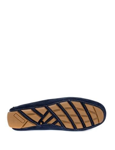 Lacivert %100 Deri Loafer Ayakkabı