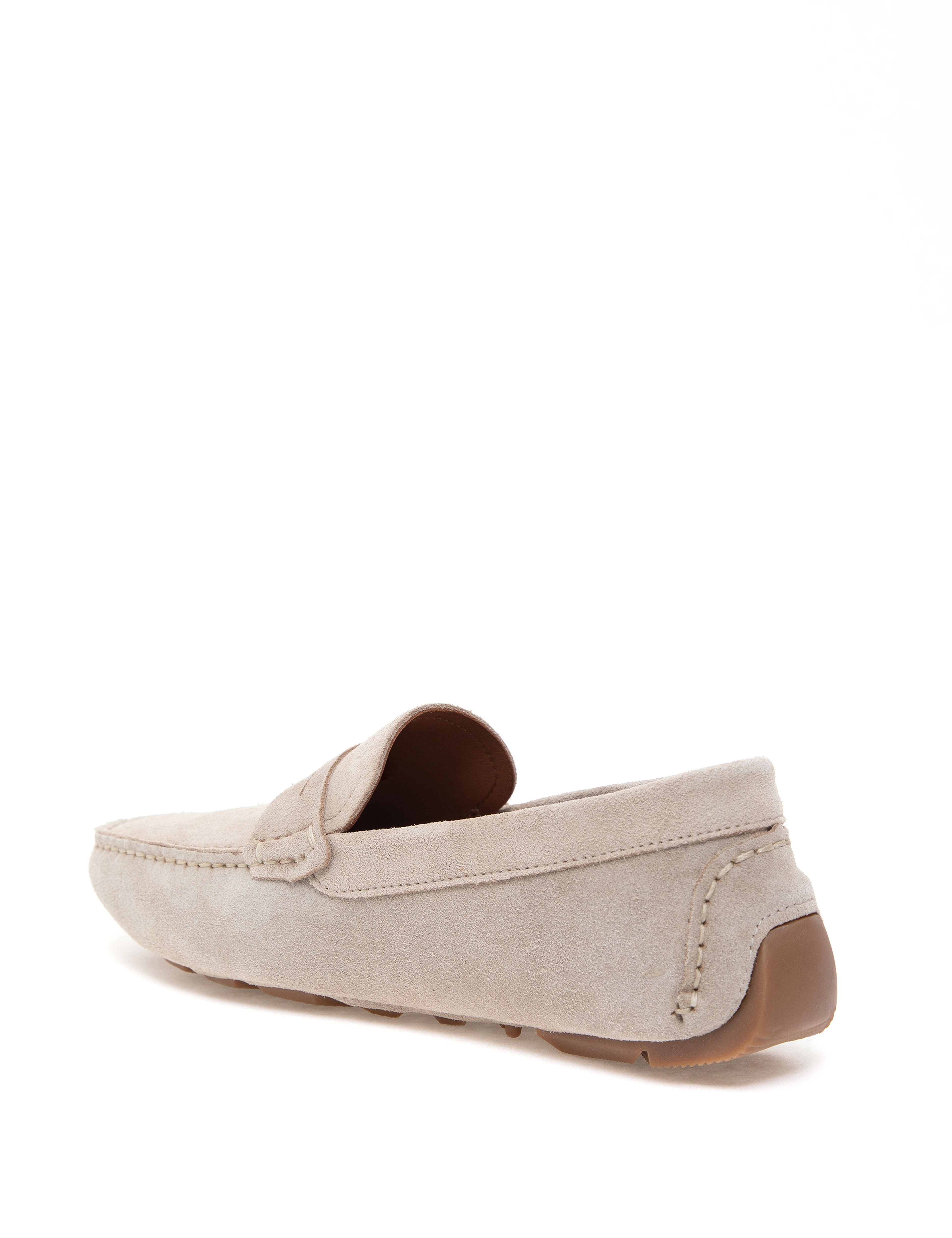 Bej %100 Deri Loafer Ayakkabı - Image 5