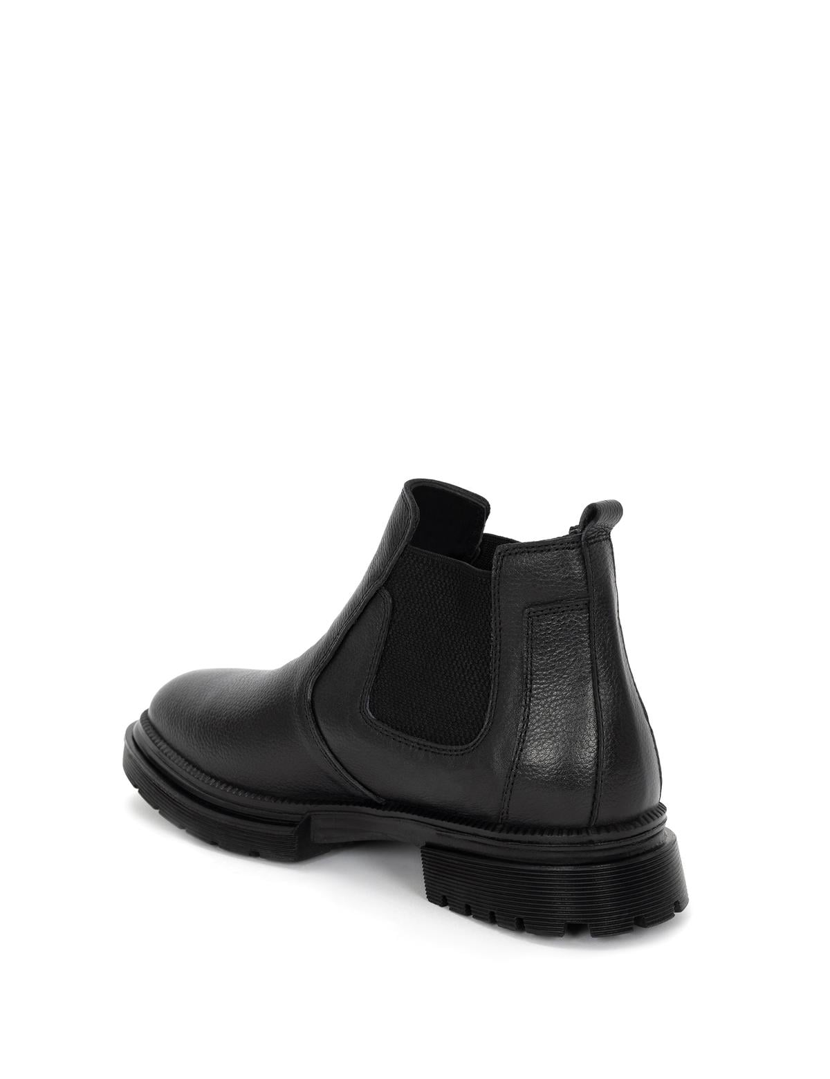 Siyah %100 Deri Bot - 50276721002