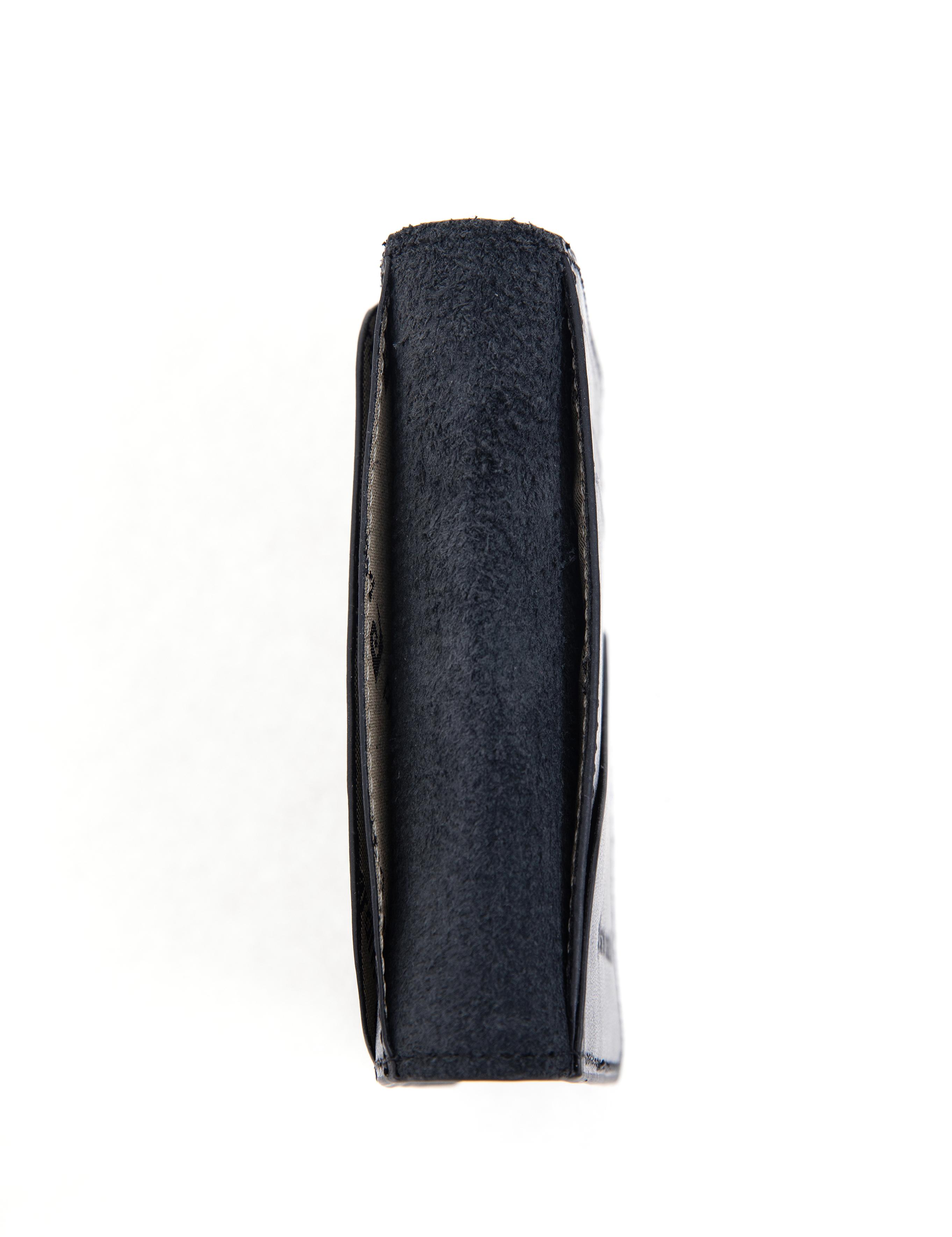 Erkek Siyah Deri Kartlık