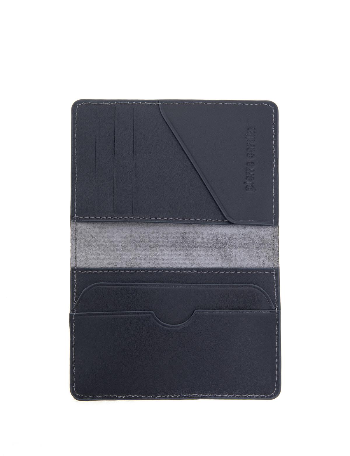 Erkek Gri Deri Kartlık - 50268554005