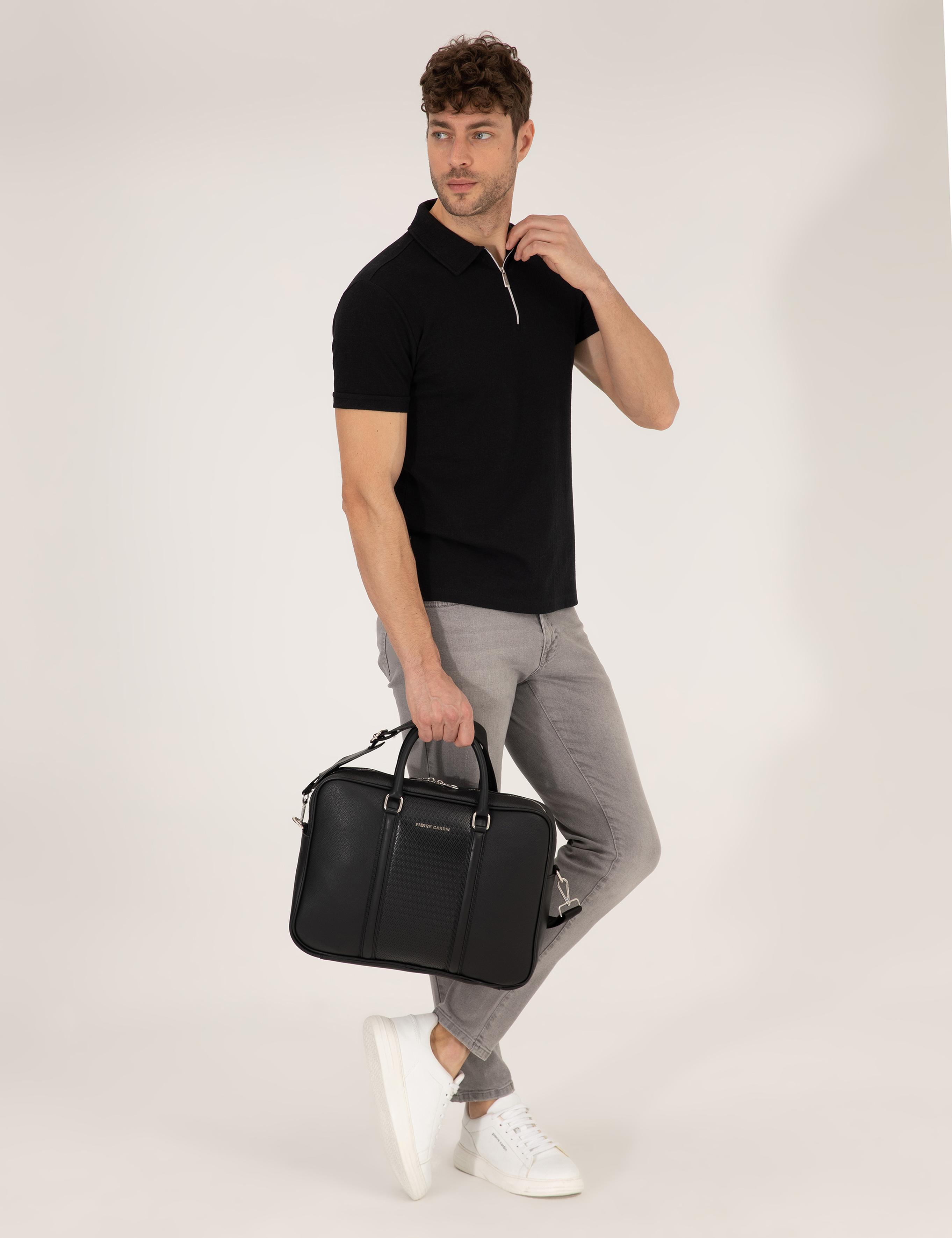 Erkek Siyah Evrak Çantası