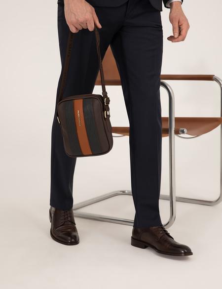 Erkek  Kahverengi Omuz Çanta - 50268792001