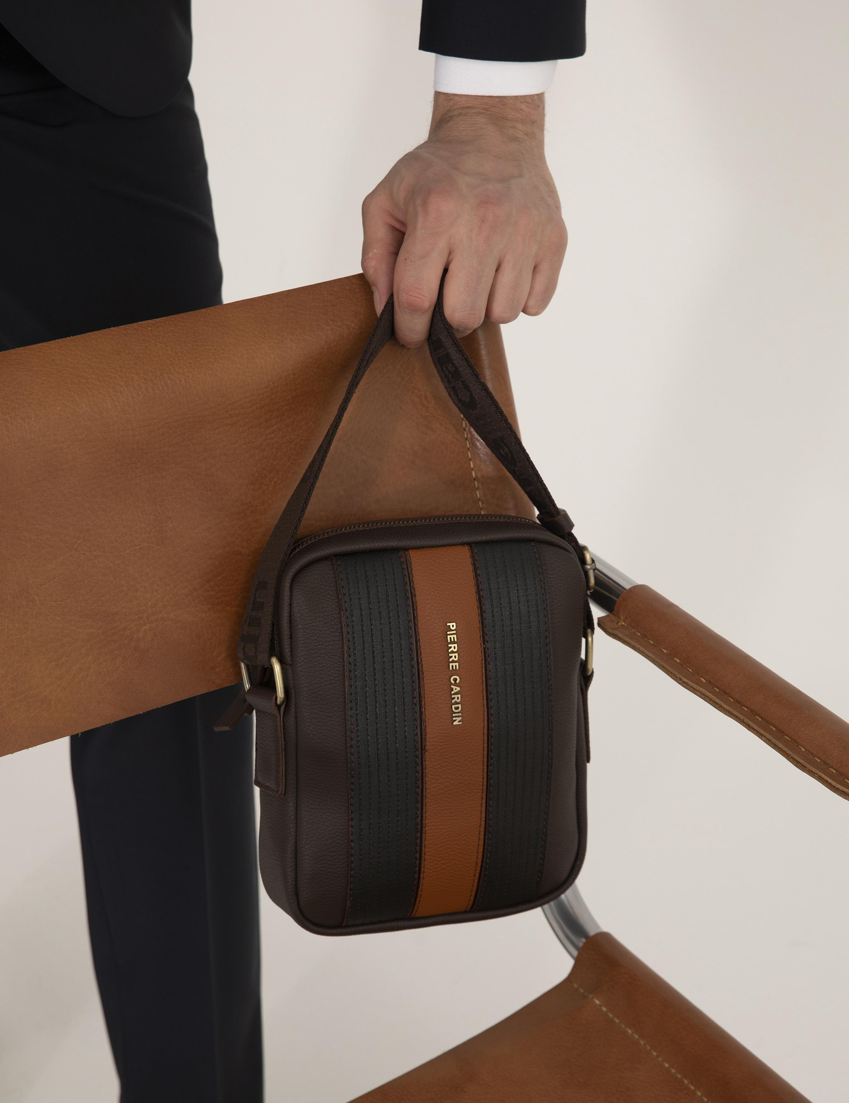 Erkek  Kahverengi Omuz Çanta