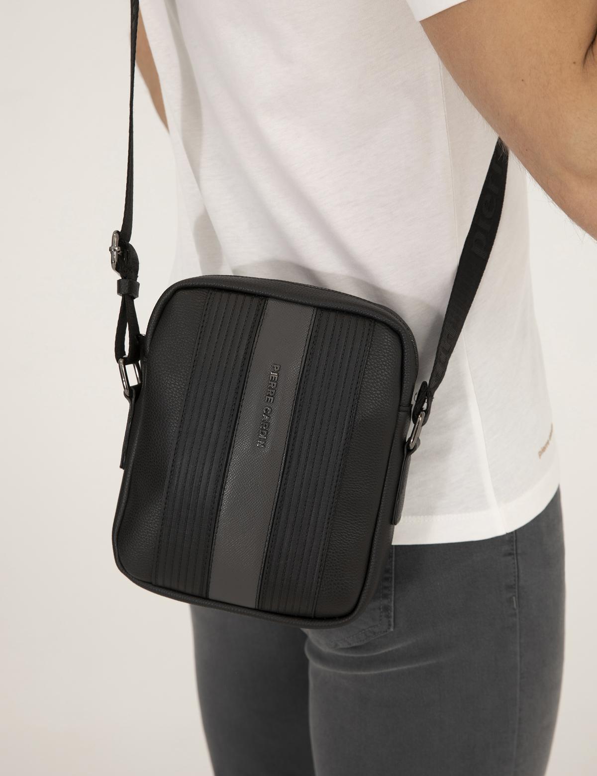 Erkek Siyah Omuz Çantası - 50268792002