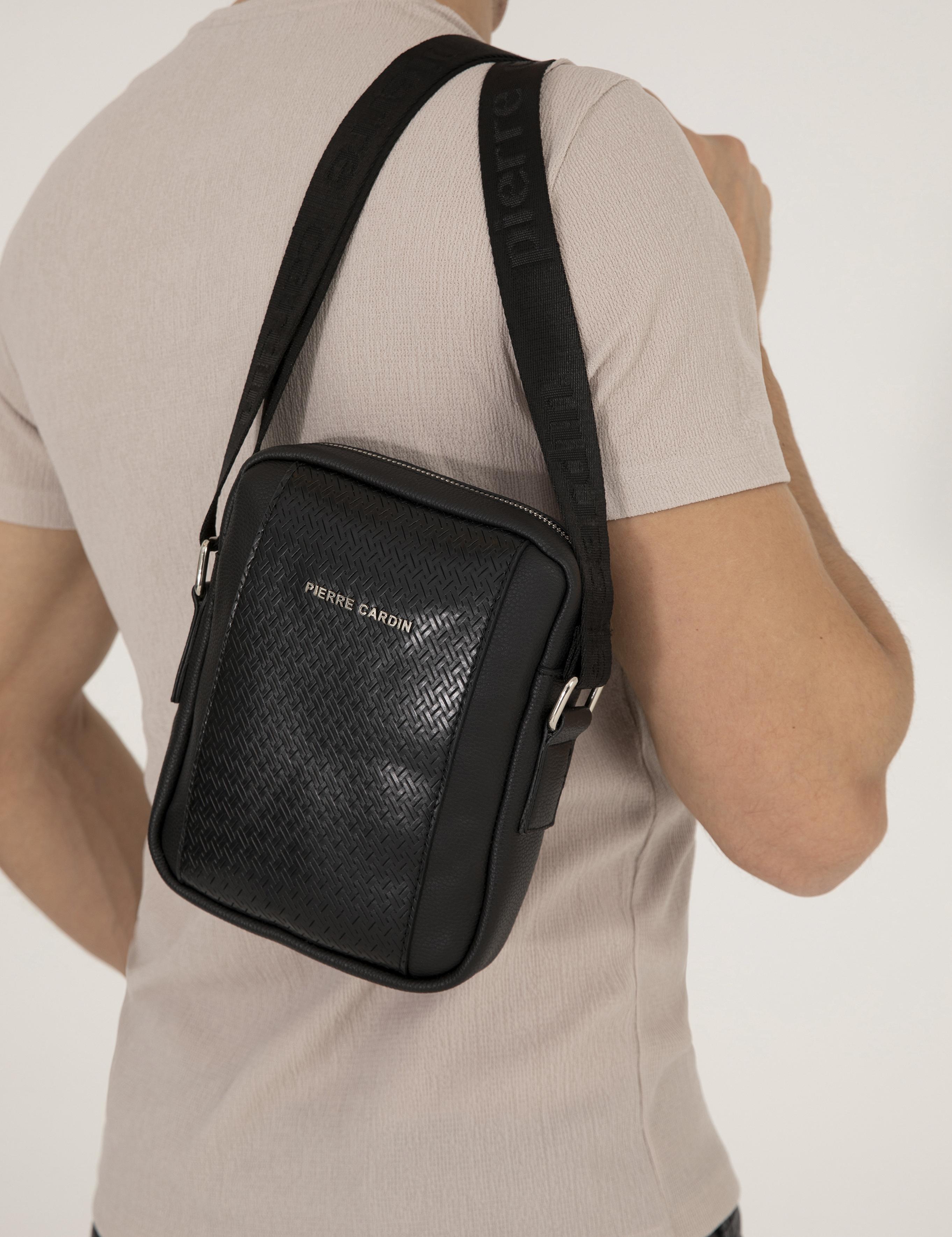 Erkek  Siyah Omuz Çanta