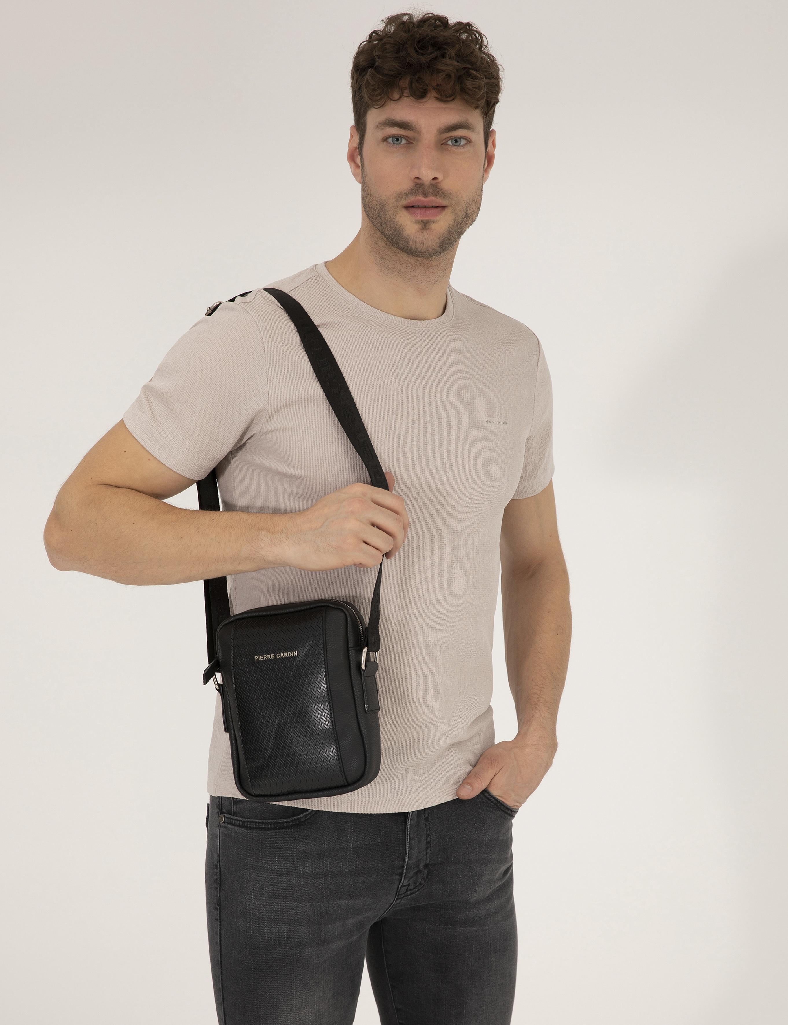 Erkek  Siyah Omuz Çanta