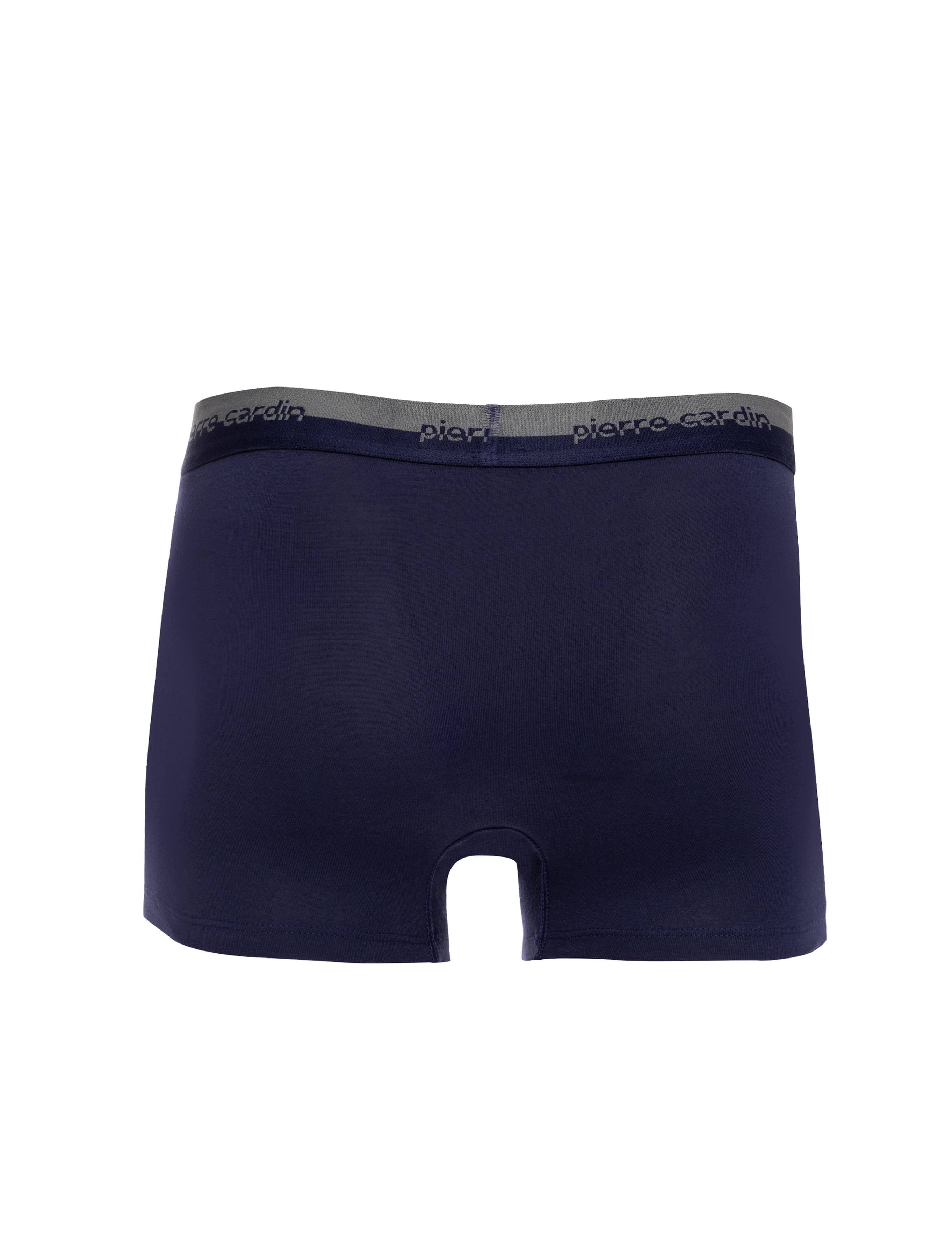 Renkli Pamuk Modal Karışımlı 3'lü Boxer