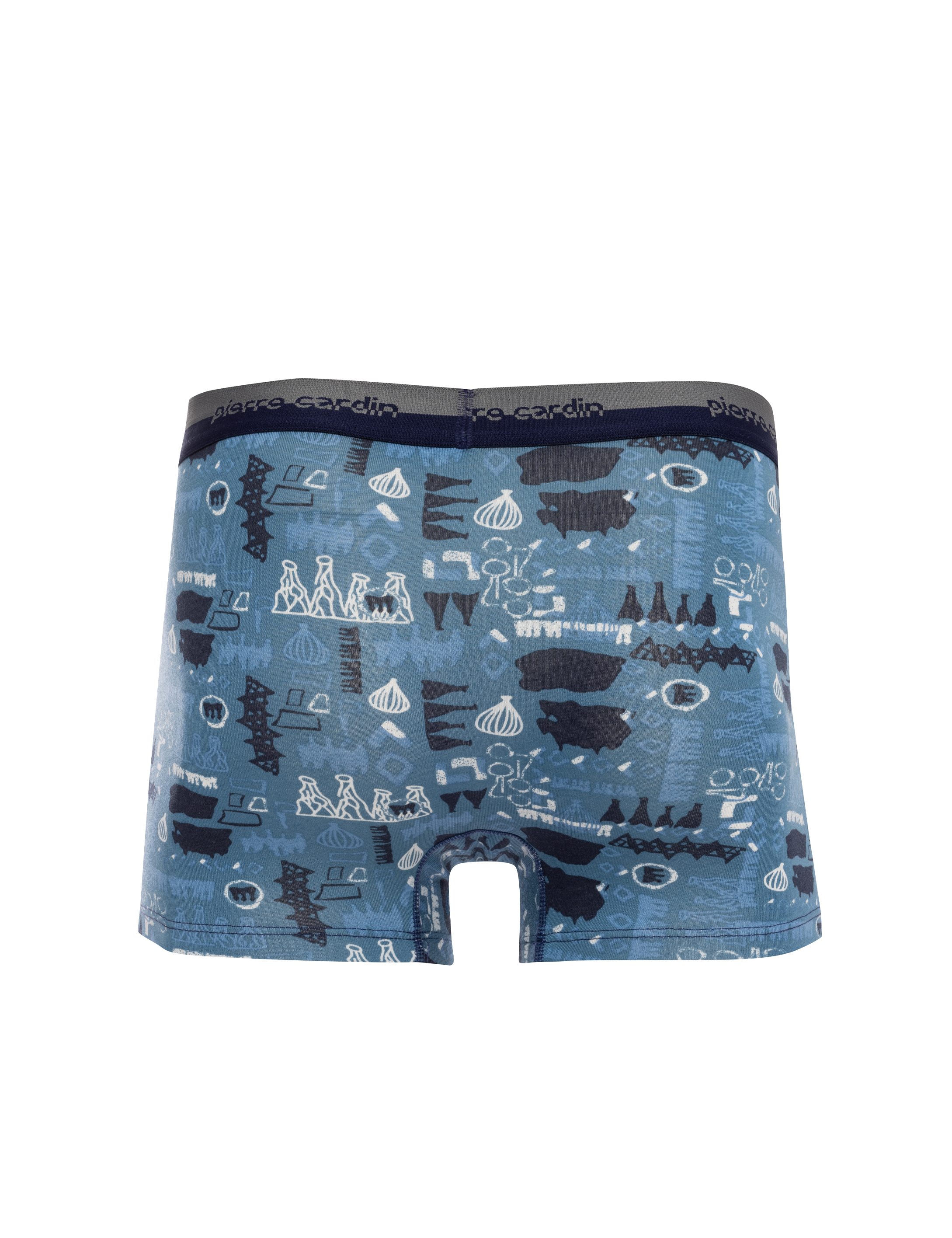 Renkli Pamuk Modal Karışımlı 3'lü Boxer