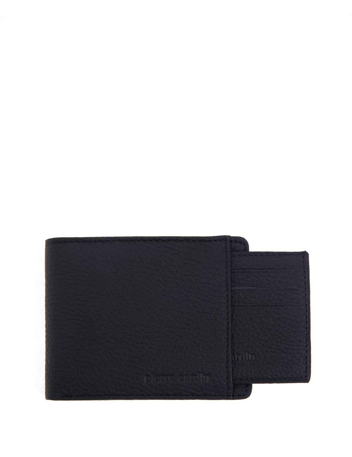 Erkek Siyah Deri Cüzdan - 50275605001