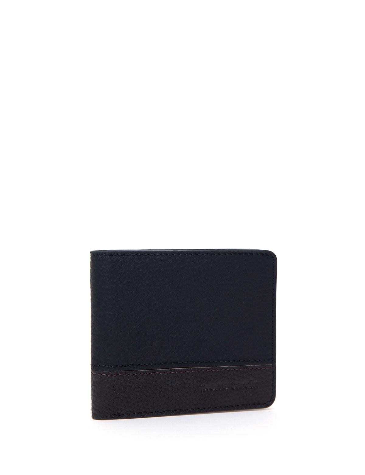 Erkek Siyah Deri Cüzdan - 50275606001