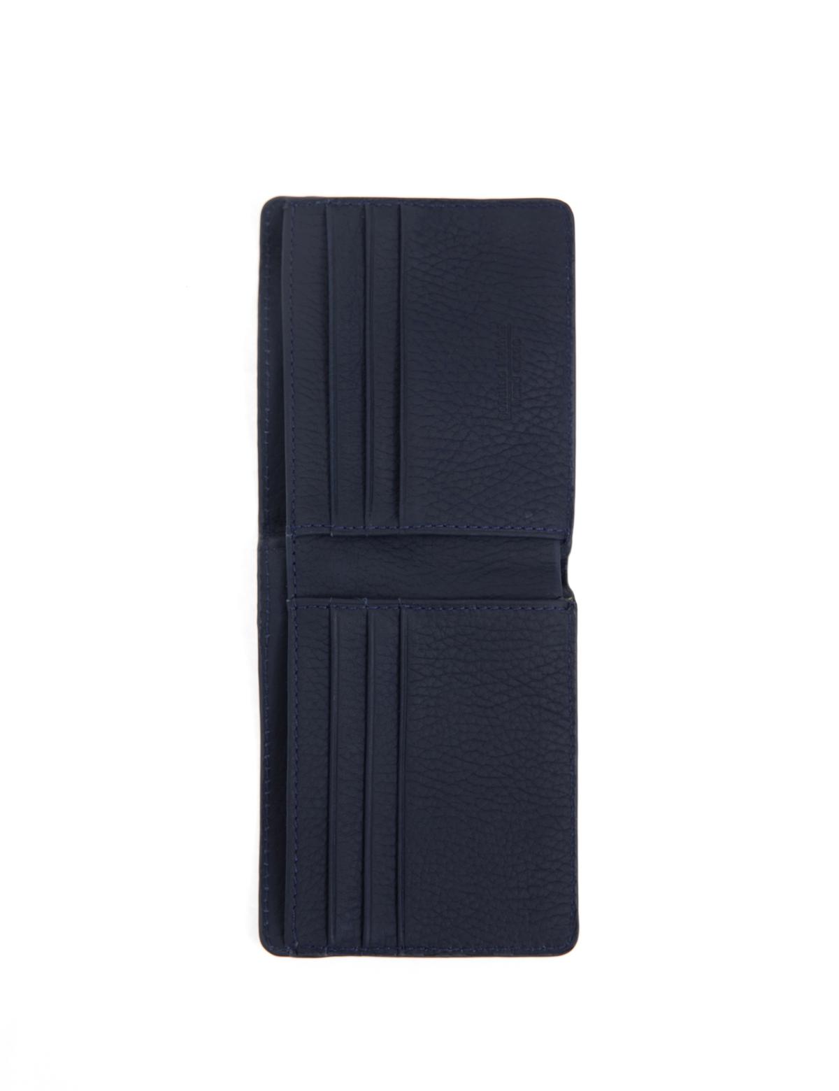 Erkek Lacivert Deri Cüzdan - 50275606002