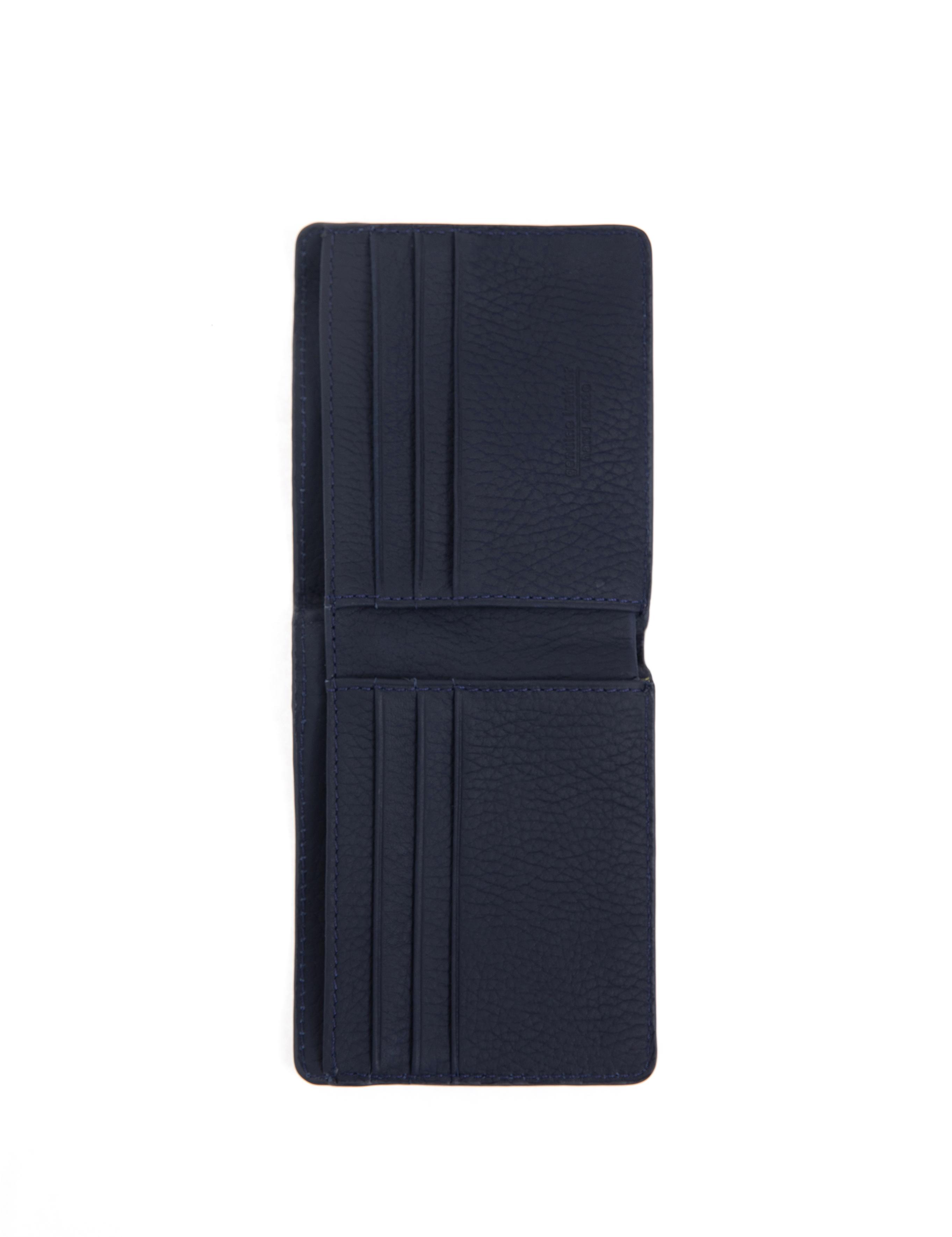 Erkek Lacivert Deri Cüzdan