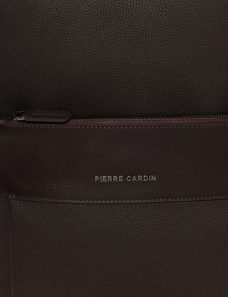 Erkek Kahverengi Deri Sırt Çantası - 50268758002