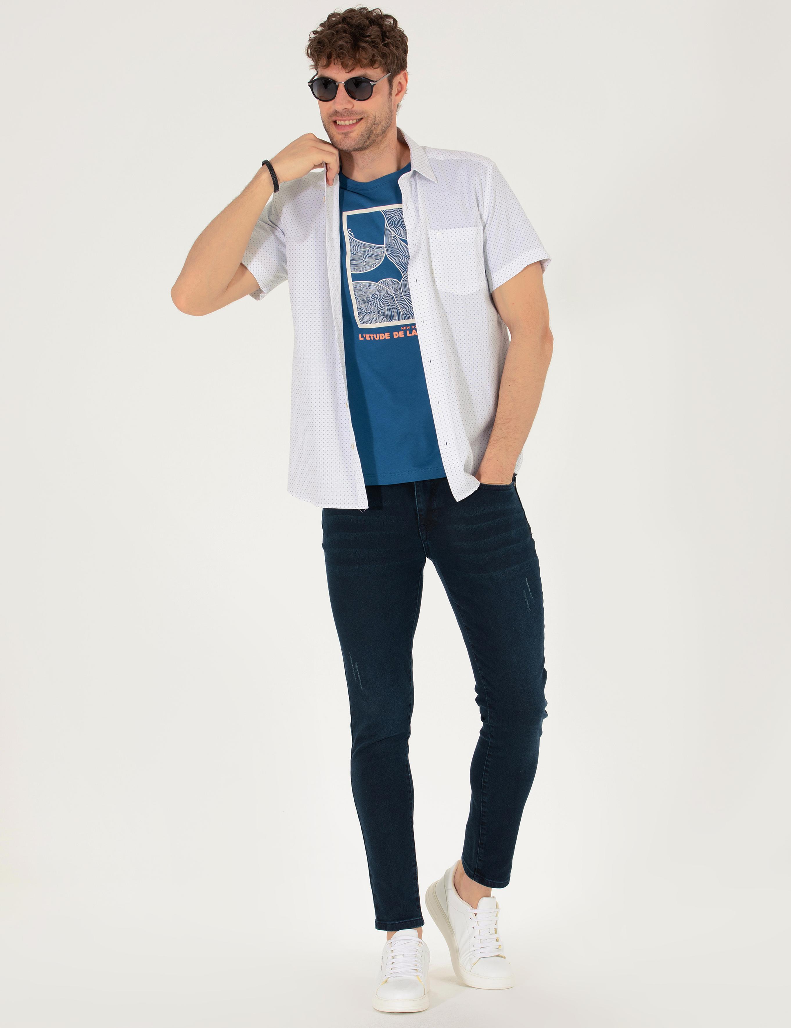 Zümrüt Regular Fit Kısa Kollu Gömlek