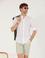 Beyaz Regular Fit Uzun Kollu Gömlek