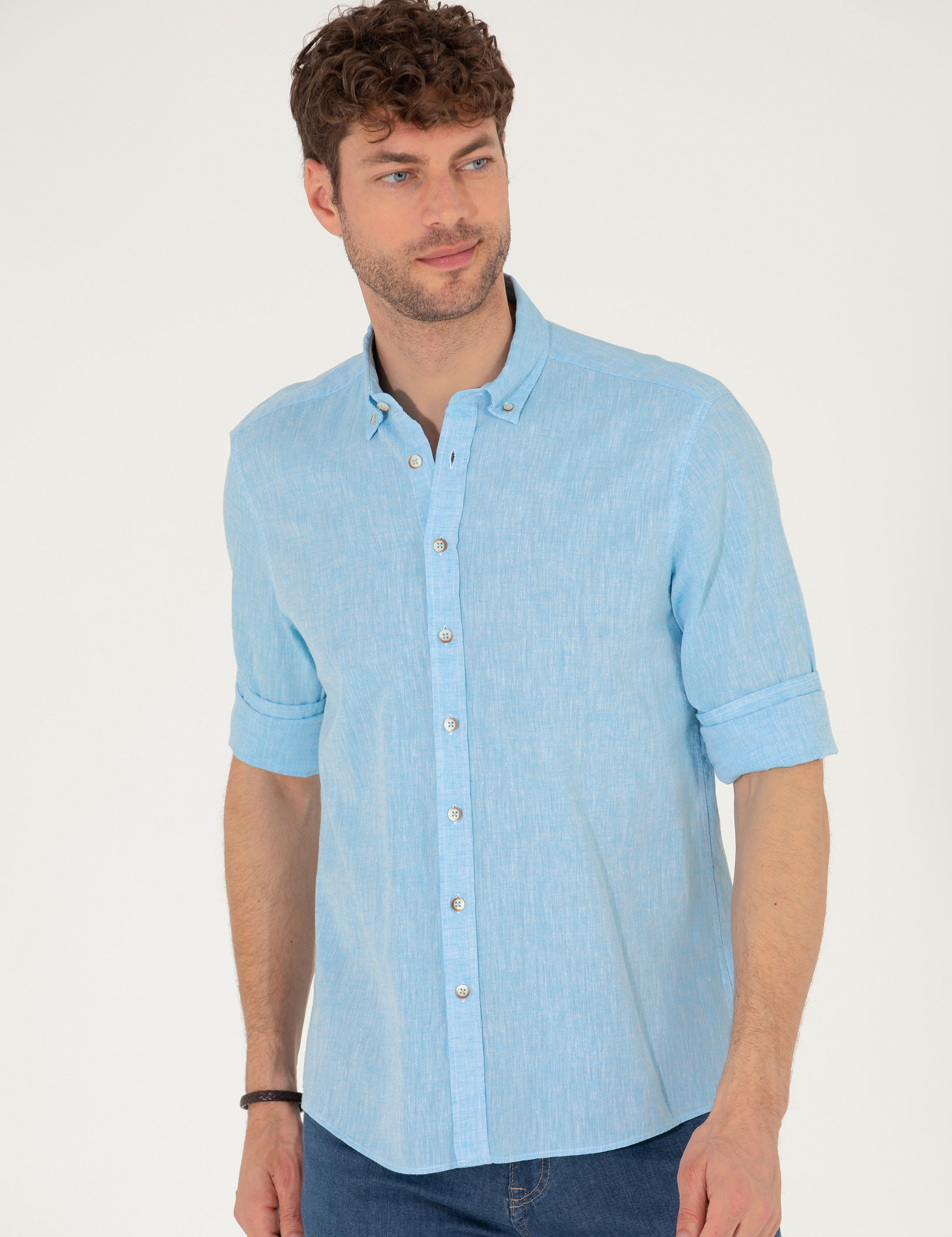 Aqua Regular Fit Uzun Kollu Gömlek - Image 2