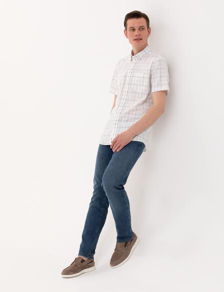 Haki Regular Fit Kısa Kollu Gömlek - 50269178007