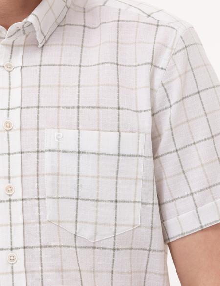 Haki Regular Fit Kısa Kollu Gömlek - 50269178007