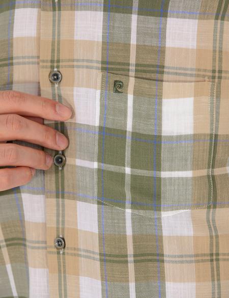 Haki Regular Fit Kısa Kollu Gömlek - 50269179024