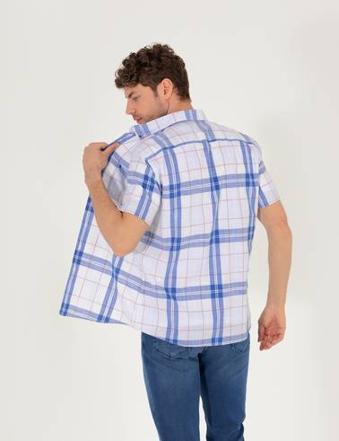 Saks Regular Fit Kısa Kollu Gömlek