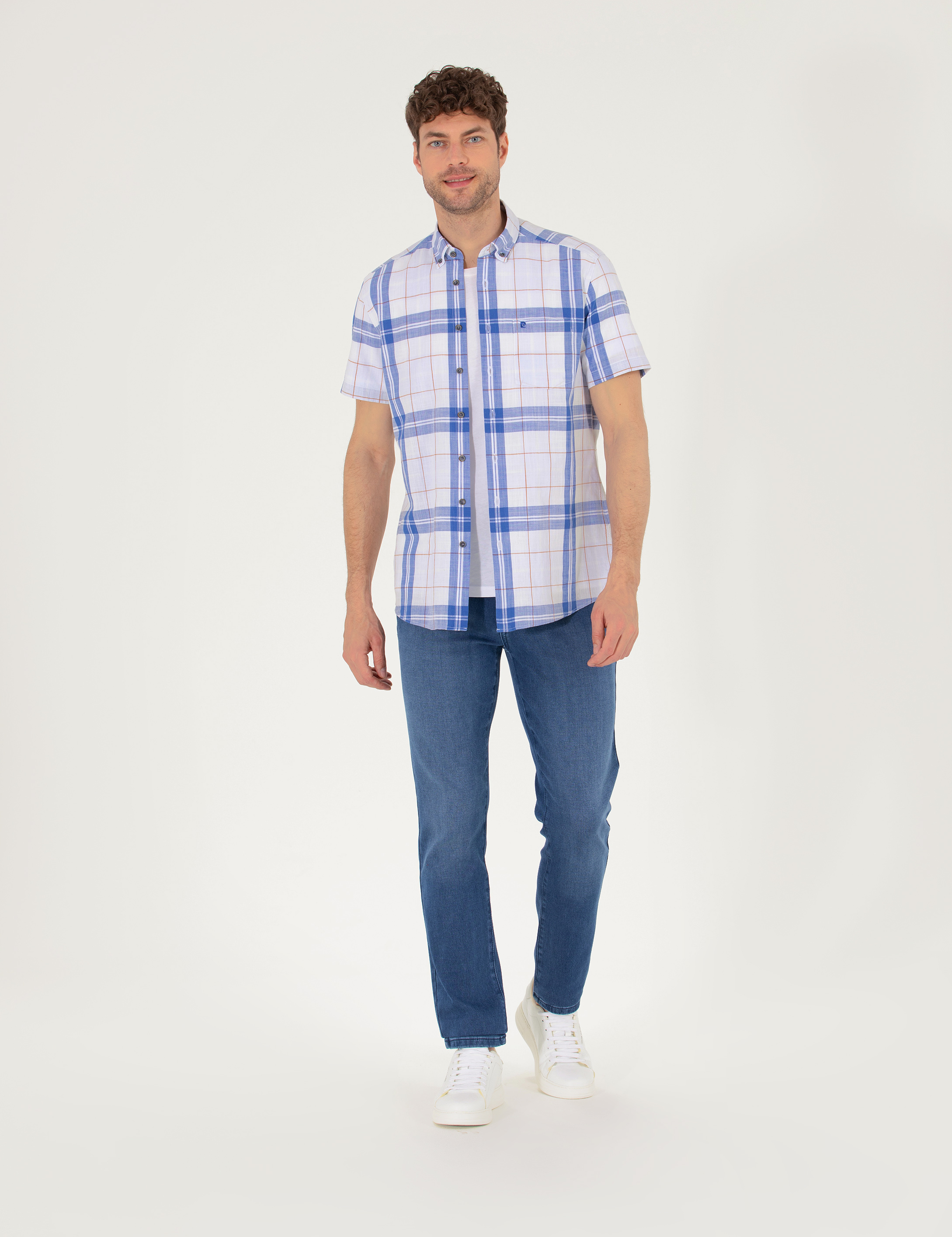 Pierre Cardin Saks Regular Fit Kısa Kollu Gömlek görsel 4