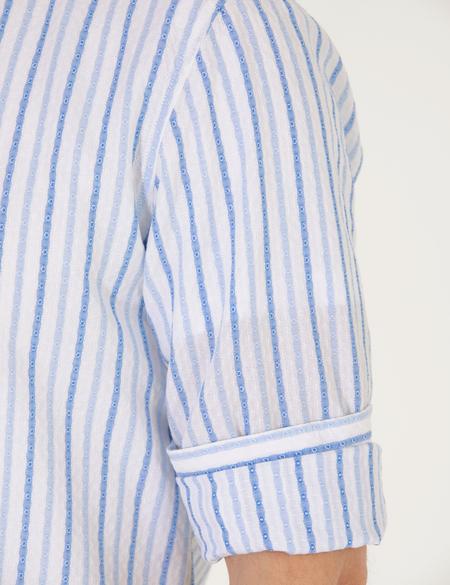 Lacivert Regular Fit Uzun Kollu Gömlek - 50265076033