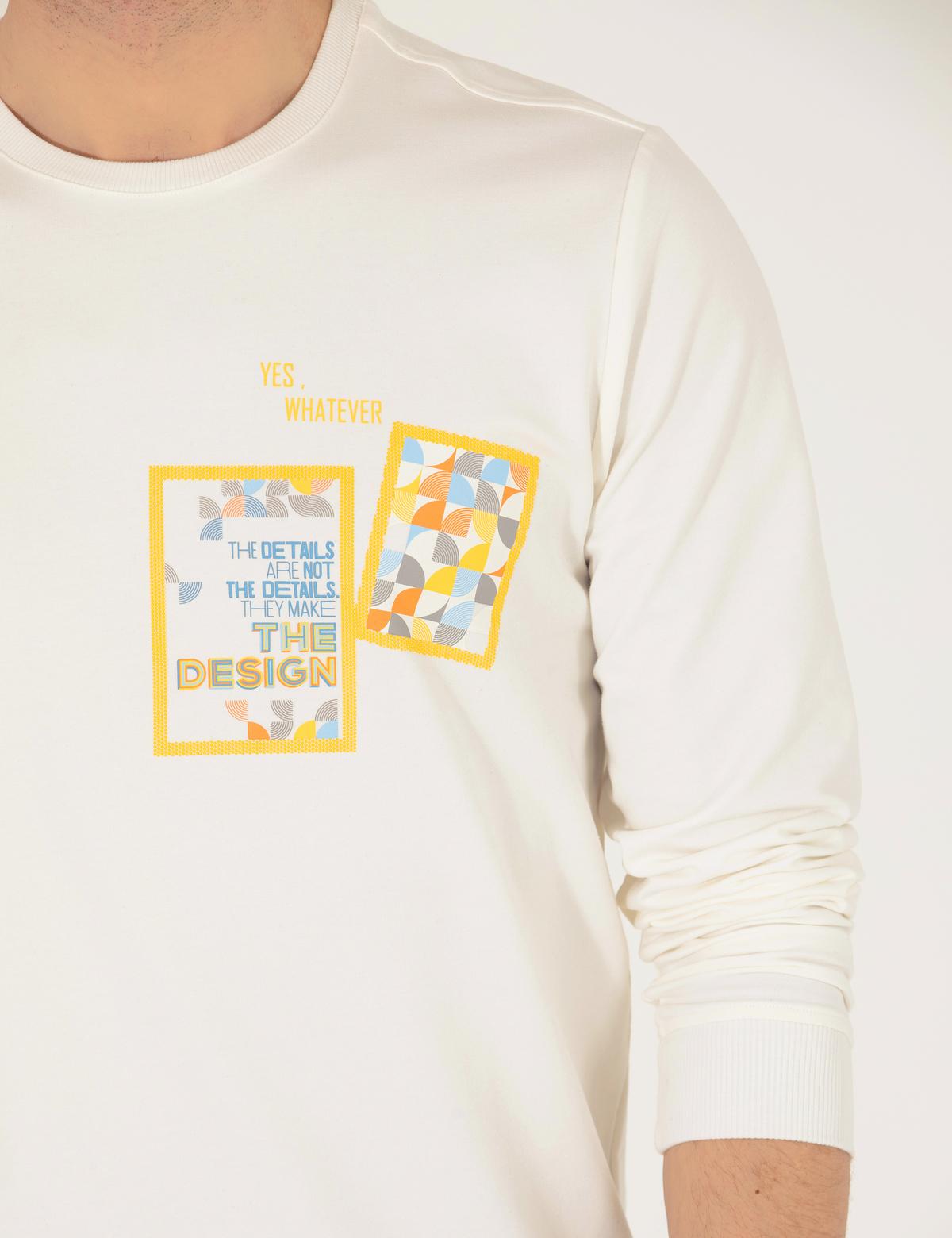 Ekru Sweatshirt - 50264212025