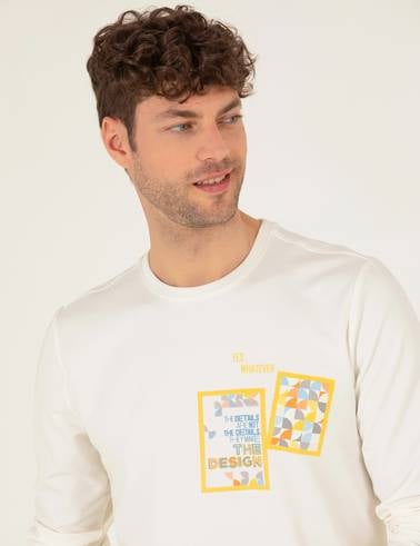 Ekru Sweatshirt