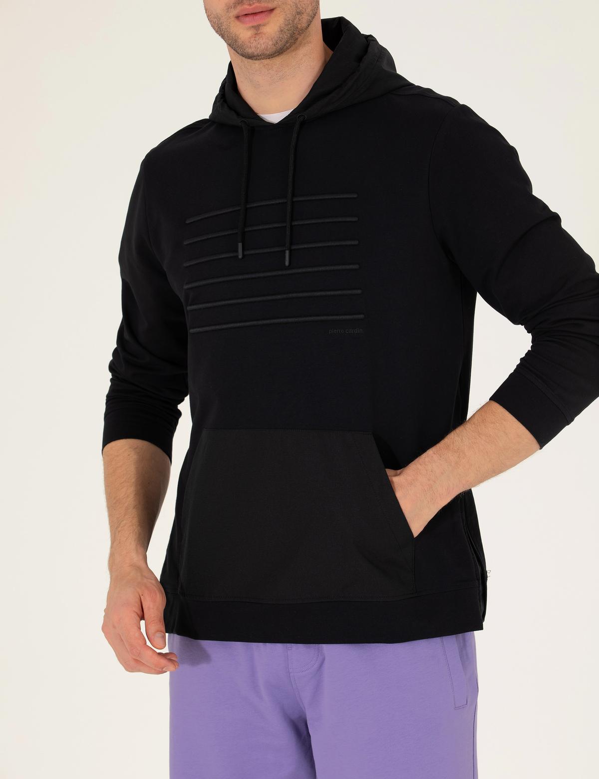 Siyah Sweatshirt - 50264743023