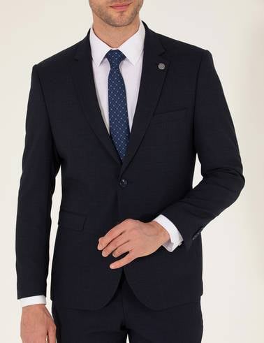 Lacivert Slim Fit Takım Elbise