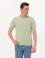 Su Yeşili Slim Fit Bisiklet Yaka Triko Tişört