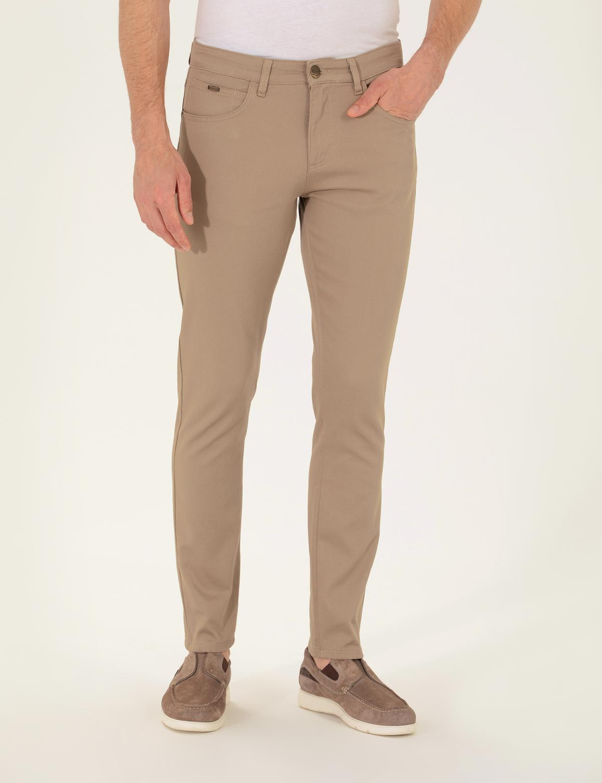 Kum Slim Fit 5 Cep Chino Pantolon - 50271249341