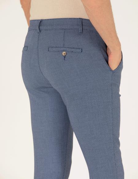 Açık Mavi Slim Fit Kanvas Pantolon - 50271294059