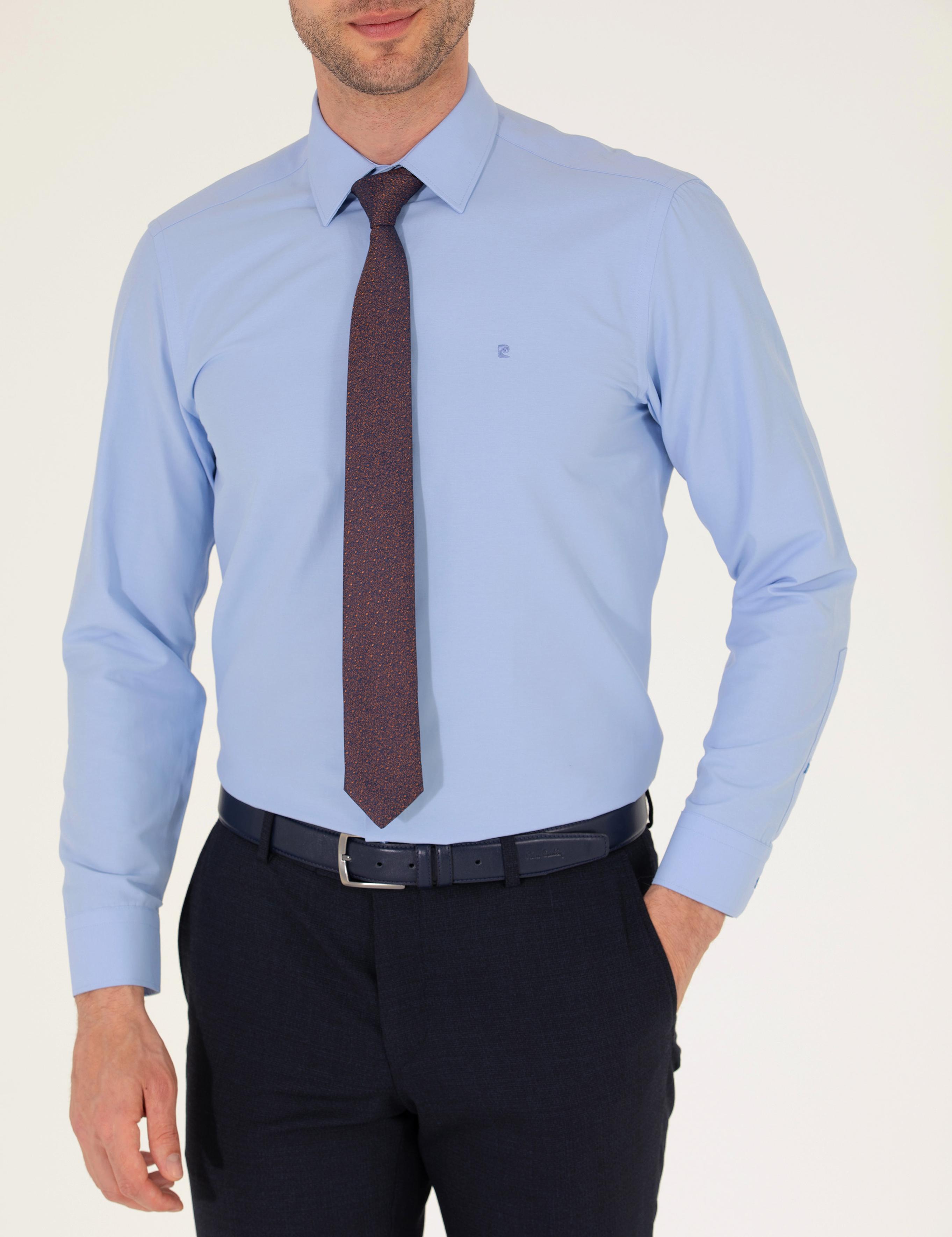 Mavi Regular Fit Uzun Kollu Klasik Gömlek