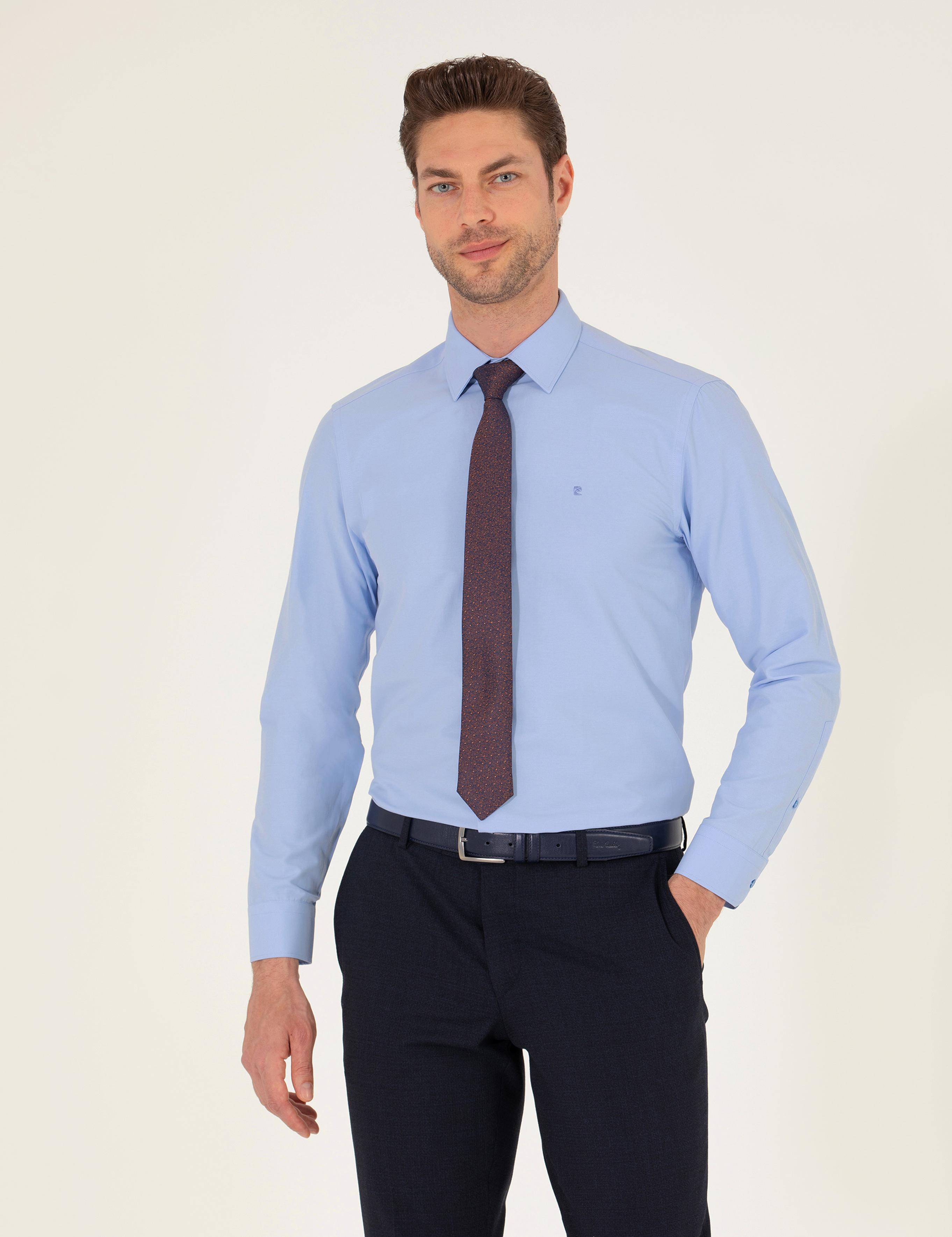 Mavi Regular Fit Uzun Kollu Klasik Gömlek