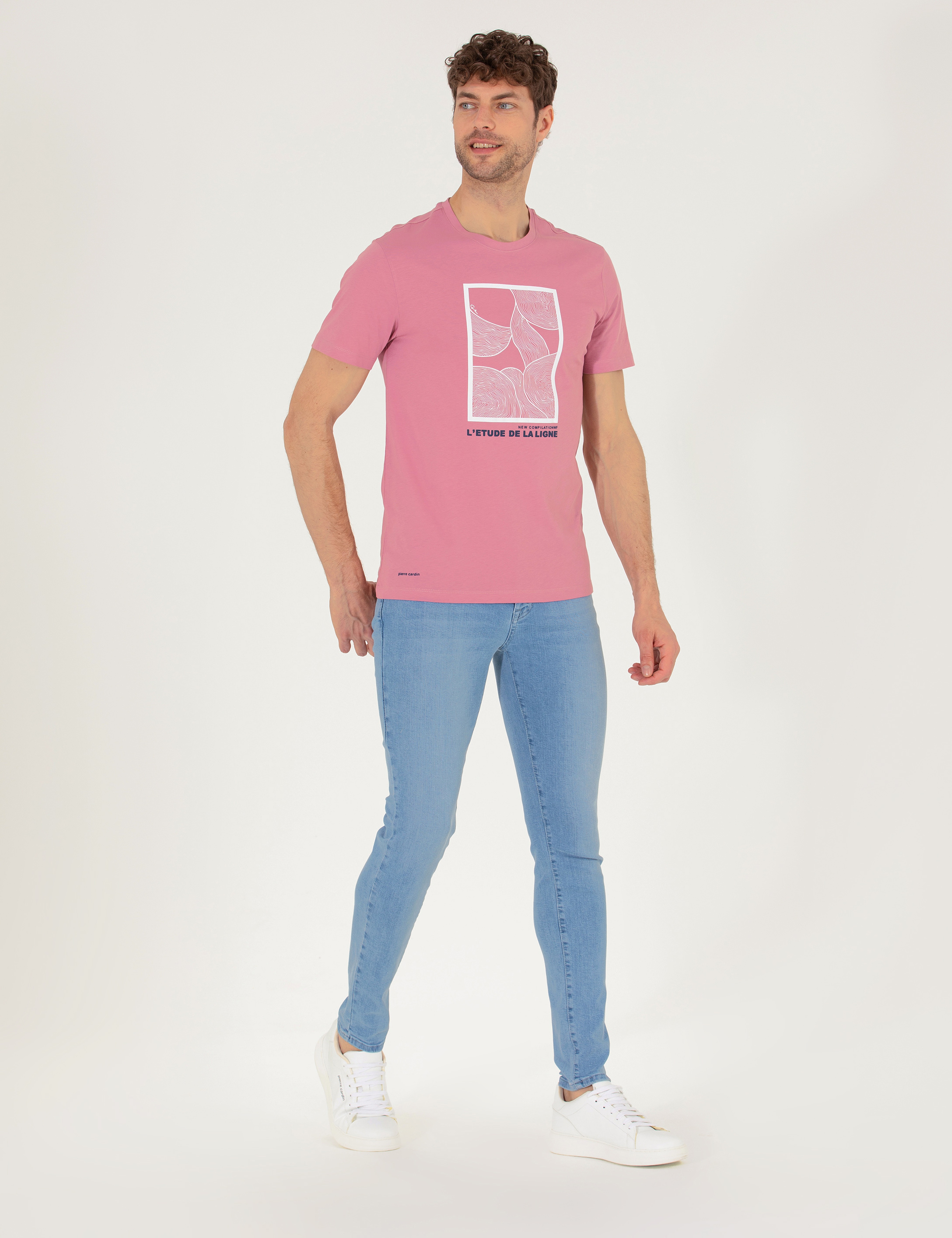 Açık Mavi Slim Fit Jean Pantolon - Image 1