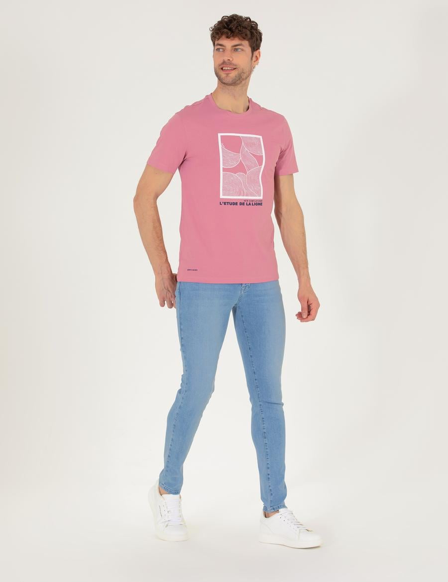 Açık Mavi Slim Fit Jean Pantolon